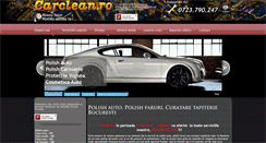 Desktop Screenshot of carclean.ro
