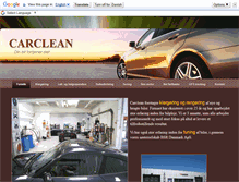 Tablet Screenshot of carclean.dk